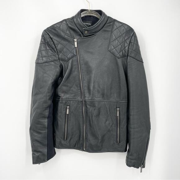 Bolongaro Trevor Leather Jacket Moto Size Small Black - Picture 1 of 15